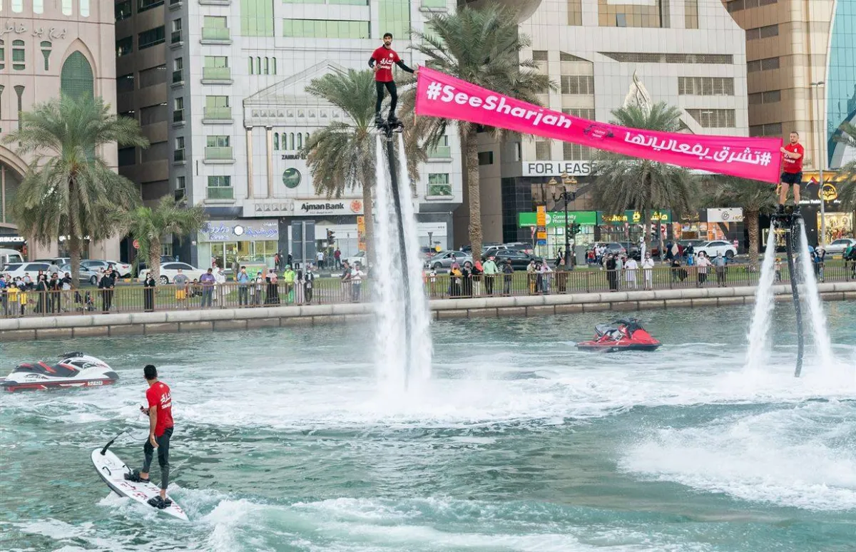 انطلاق الدورة الثانية من مهرجان فعاليات الشارقة في  8 ديسمبر المقبل  . الصورة من مكتب الشارقة الإعلامي