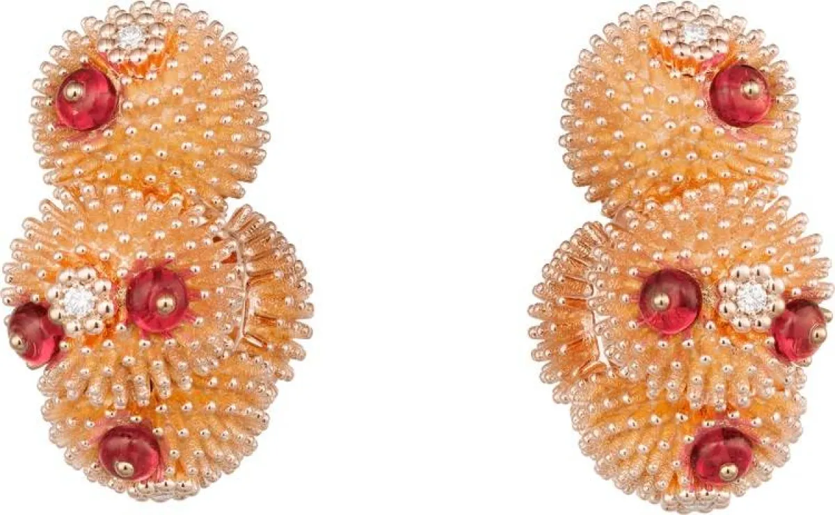 أقراط Cactus de Cartier من كارتييه Cartier