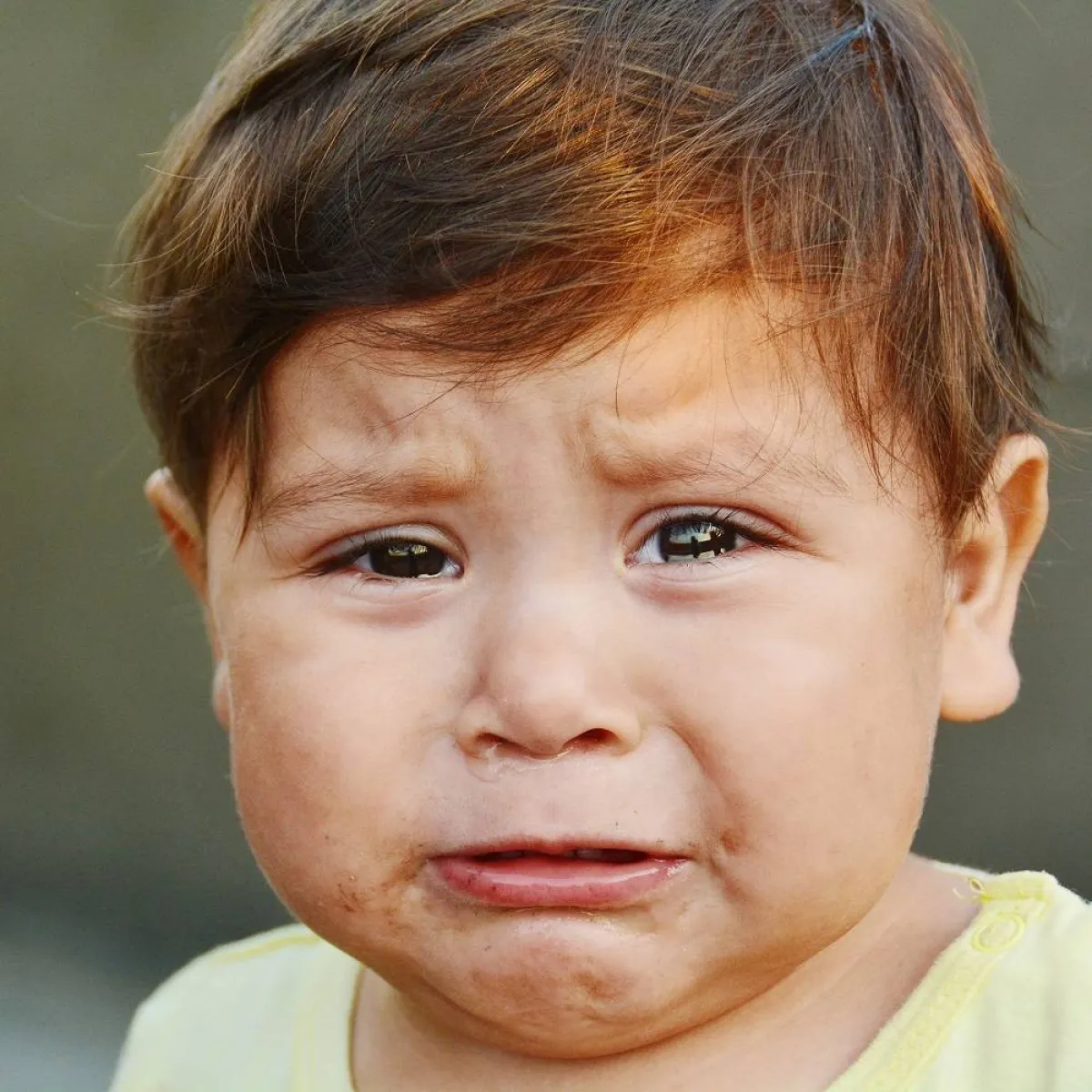 صورة لطفل مريض