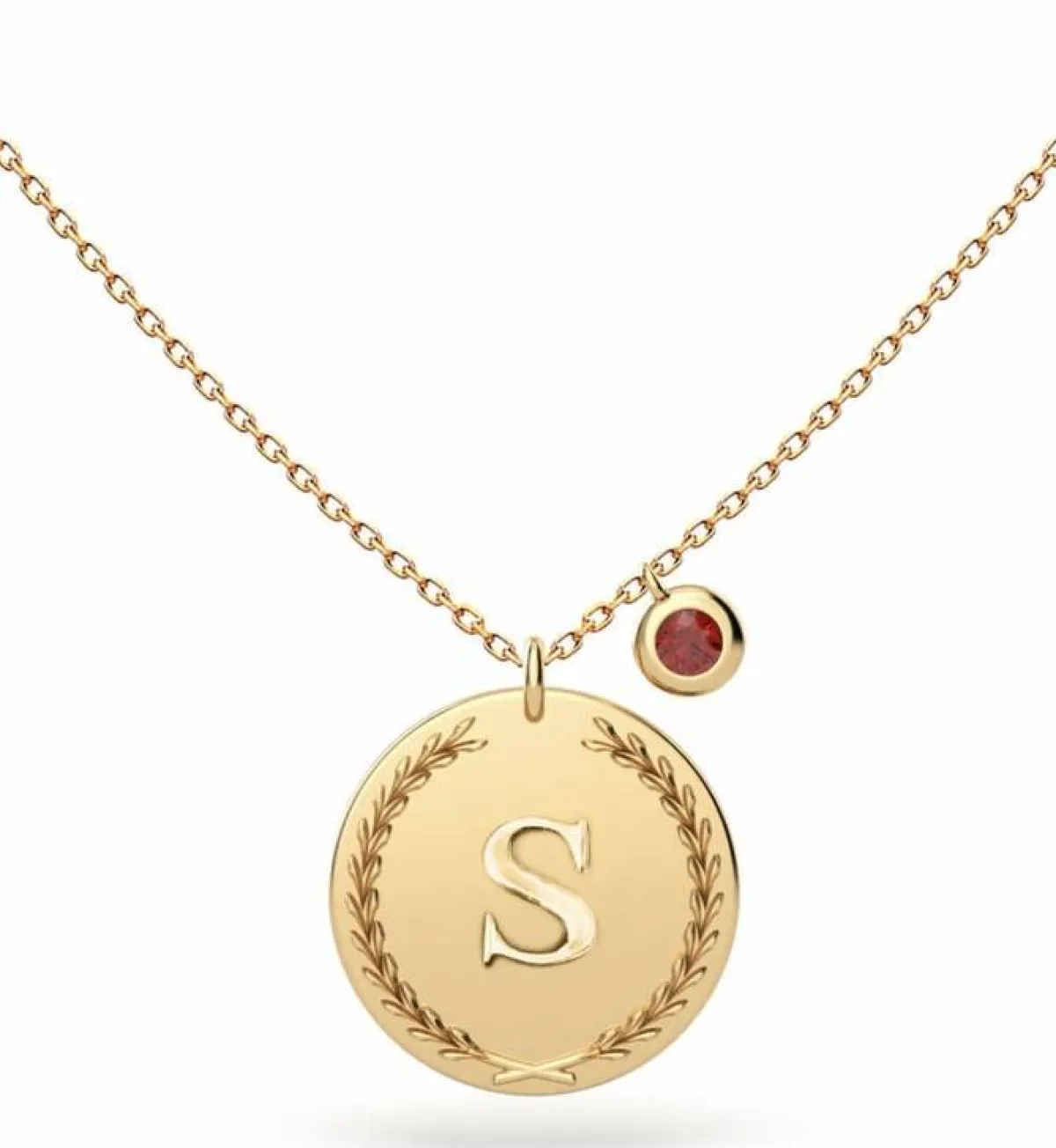 قلادة الحروف من Aquae jewels