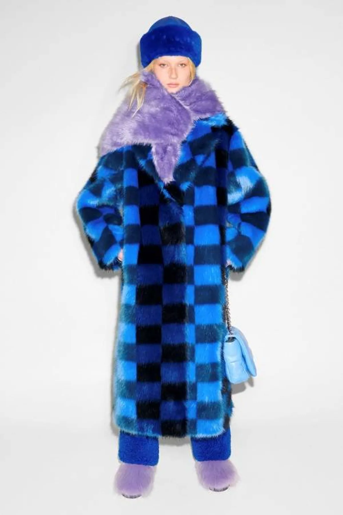 معطف طويل متعدد الألوان من ستاند ستوديو Stand Studio