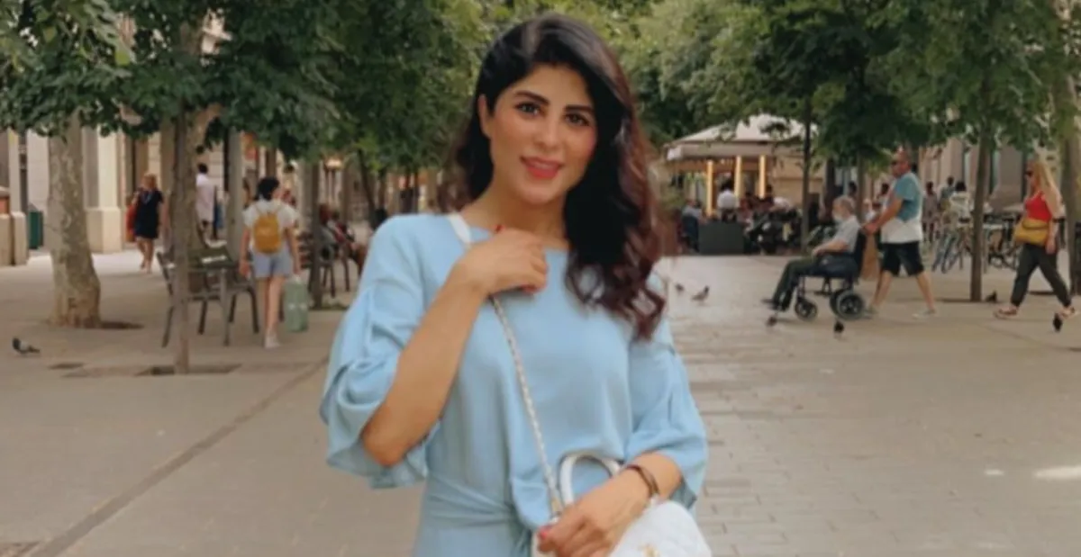 زارا البلوشي- الصورة من حسابها على الانستغرام