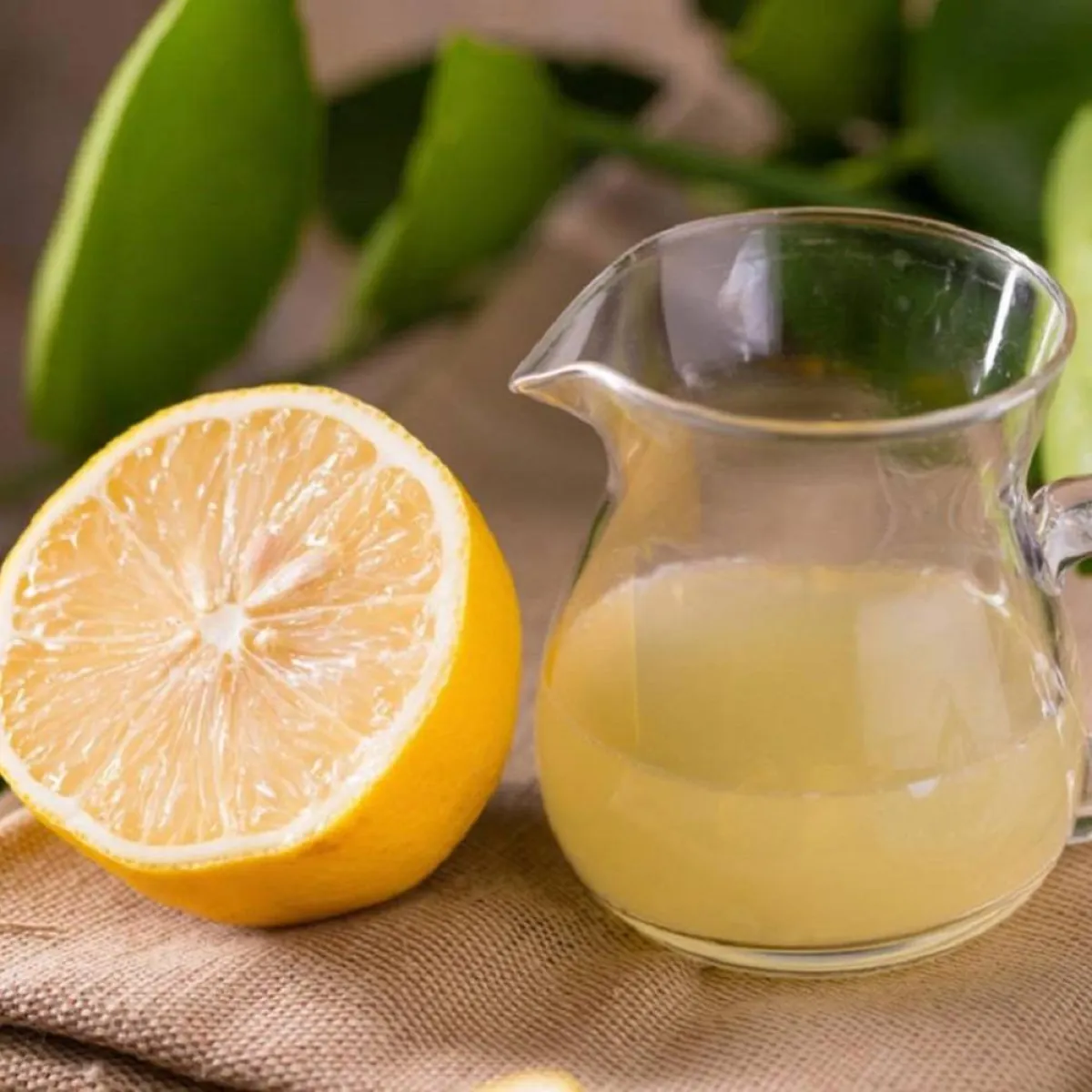صورة لعصير الليمون مع البرتقال