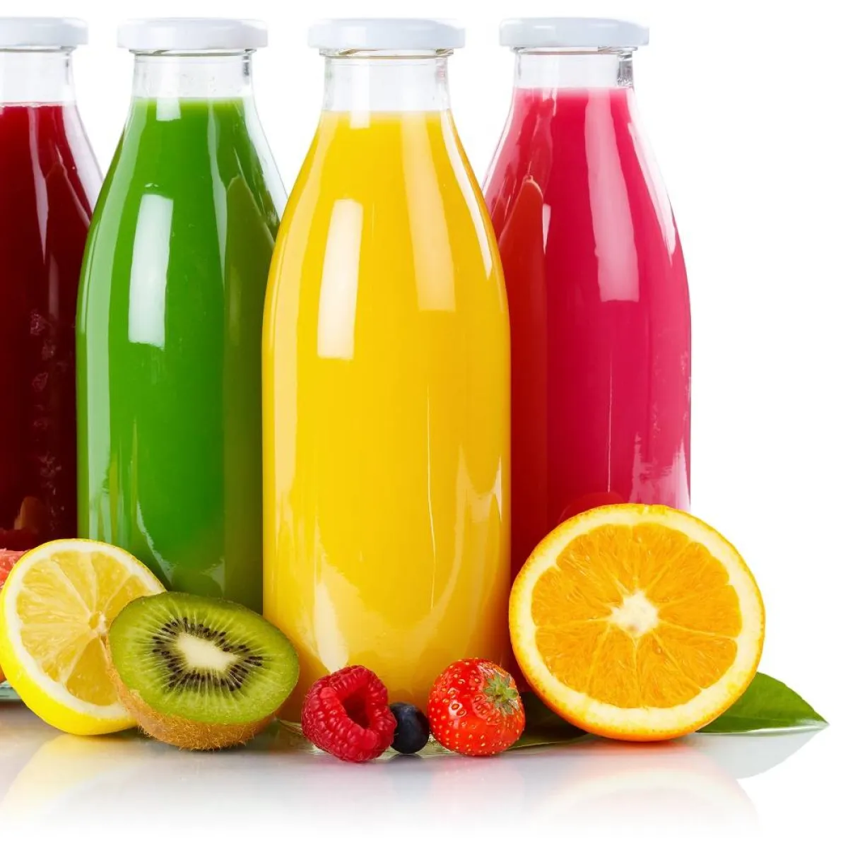 صورة لعدد من العصائر