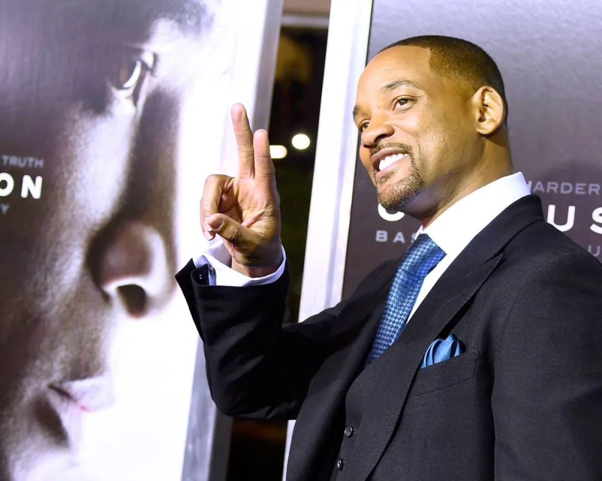 WESTWOOD, CA - NOVEMBER 23: Actor Will Smith arrives at the Screening Of Columbia Pictures' "Concussion" at Regency Village Theatre on November 23, 2015 in Westwood, California. Frazer Harrison/Getty Images/AFP Frazer Harrison / GETTY IMAGES NORTH AMERICA / Getty Images via AFP