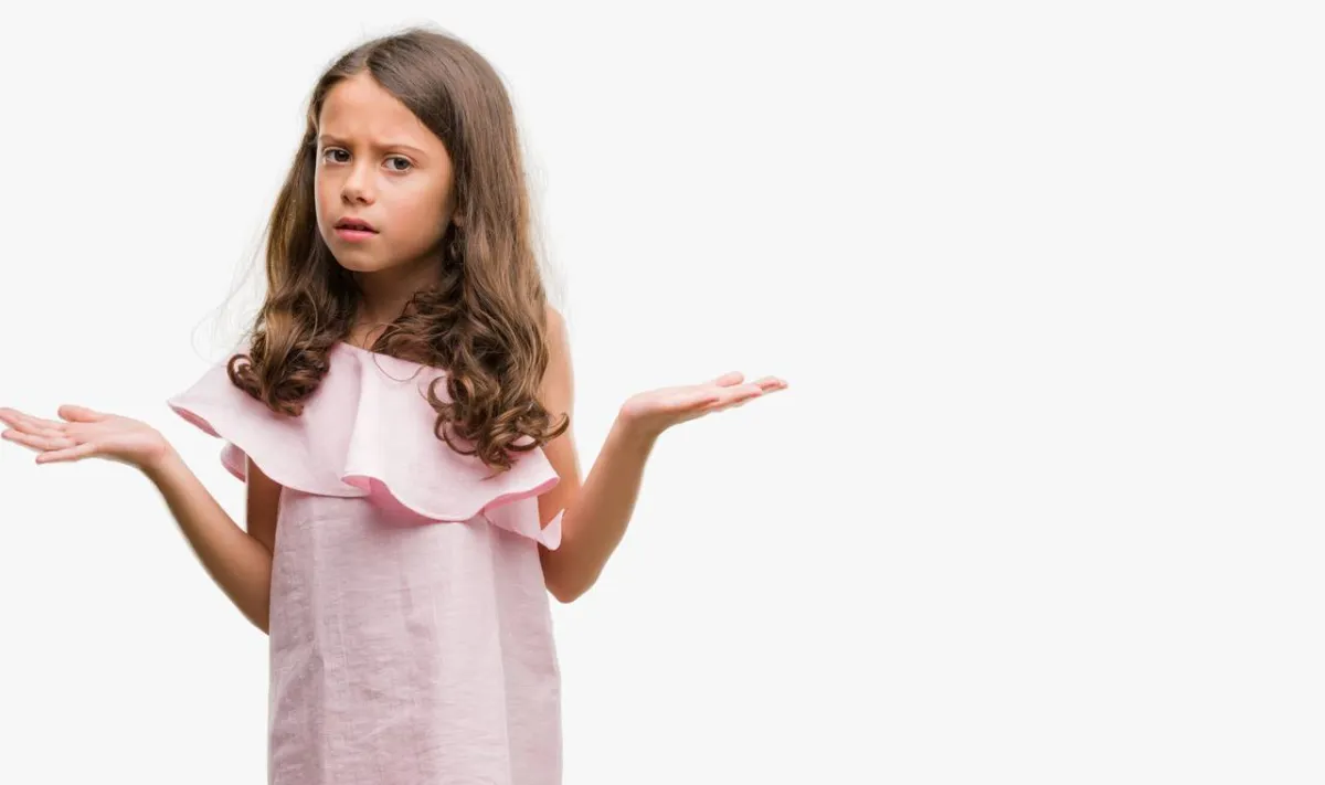 صورة لاستفسار الطفلة