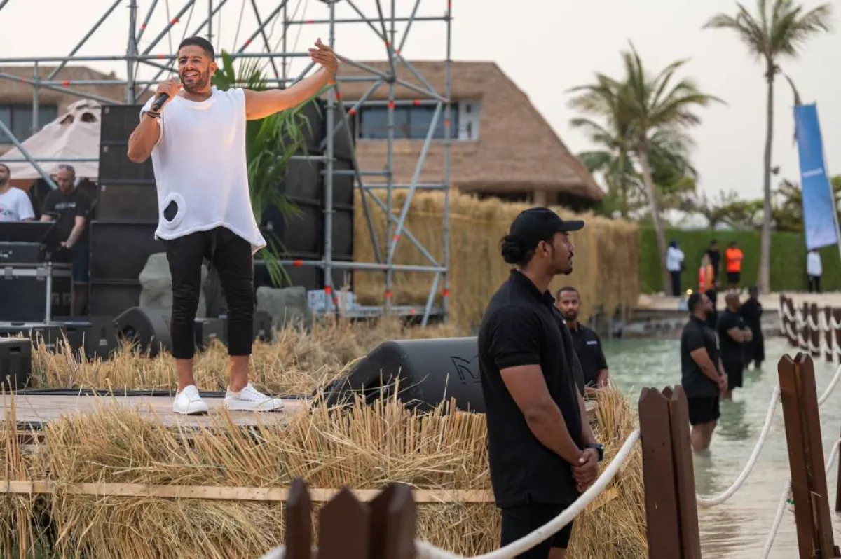 محمد حماقي -الصورة من العلاقات  العامة ل شركة بنش مارك