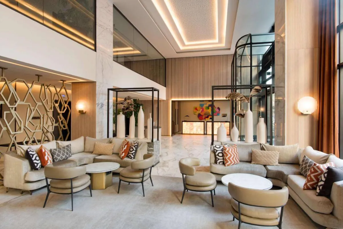 البهو في فندق راديسون بلو كازابلانكا سيتي سنتر