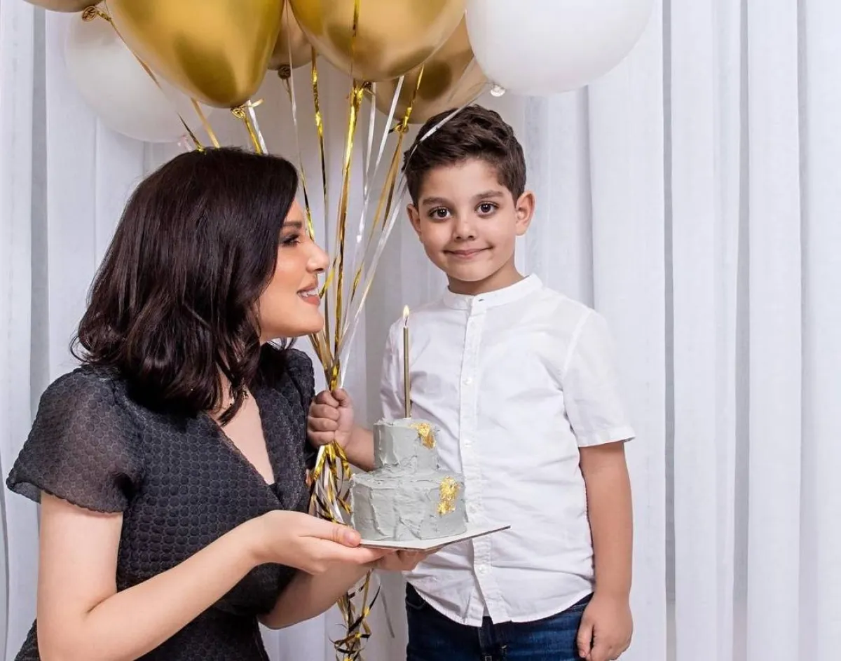 هبة الدري تحتفل بيوم ميلاد نجلها - صورة من صفحتها على انستغرام