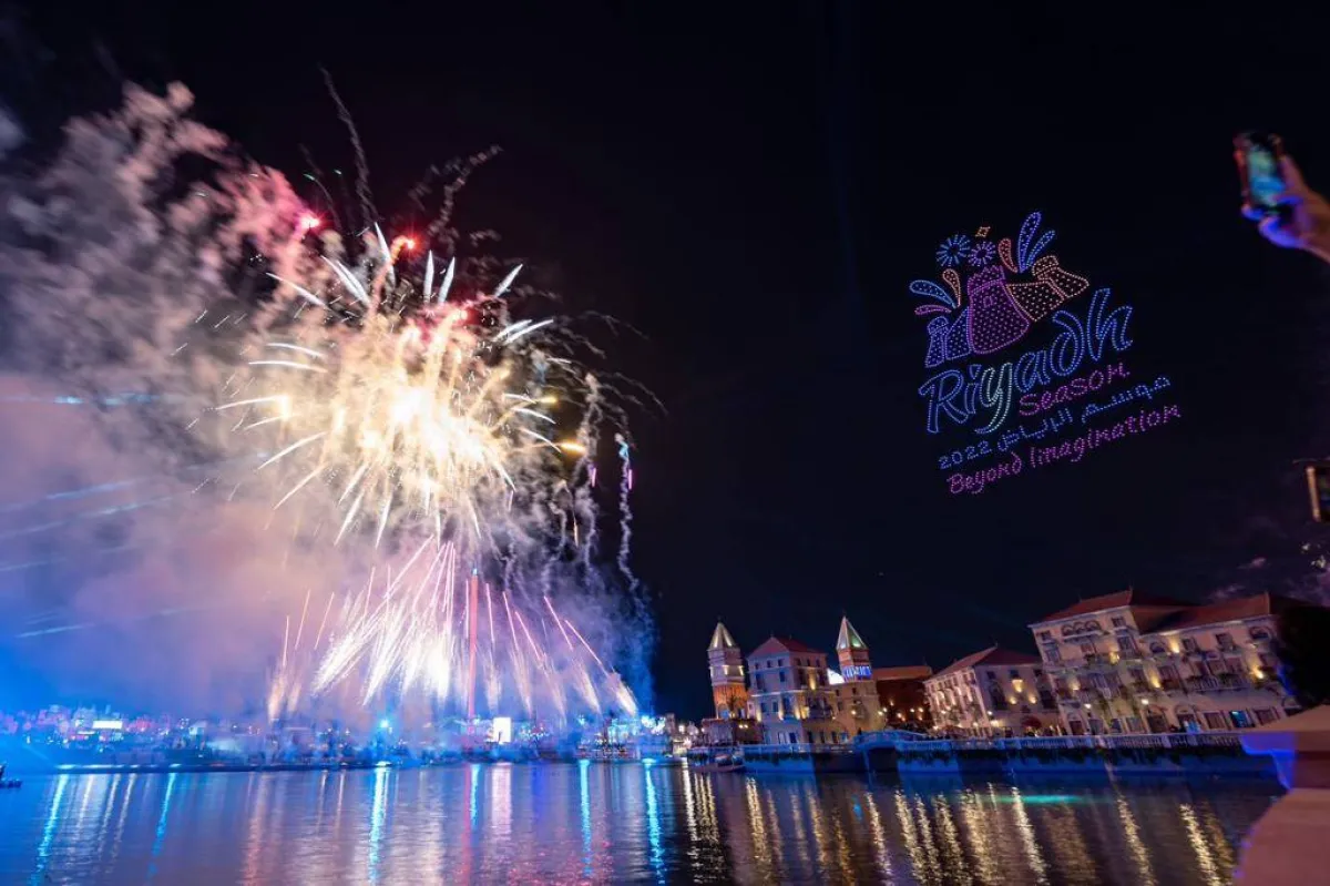  6 فعاليات مائية يحتضنها موسم الرياض 2022 لأول مرة في بوليفارد وورلد  - الصورة من حساب موسم الرياض