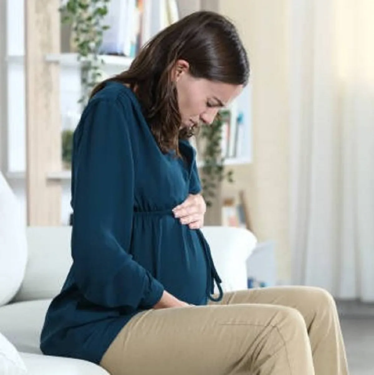 صورة لحامل تعاني من تسمم الحمل