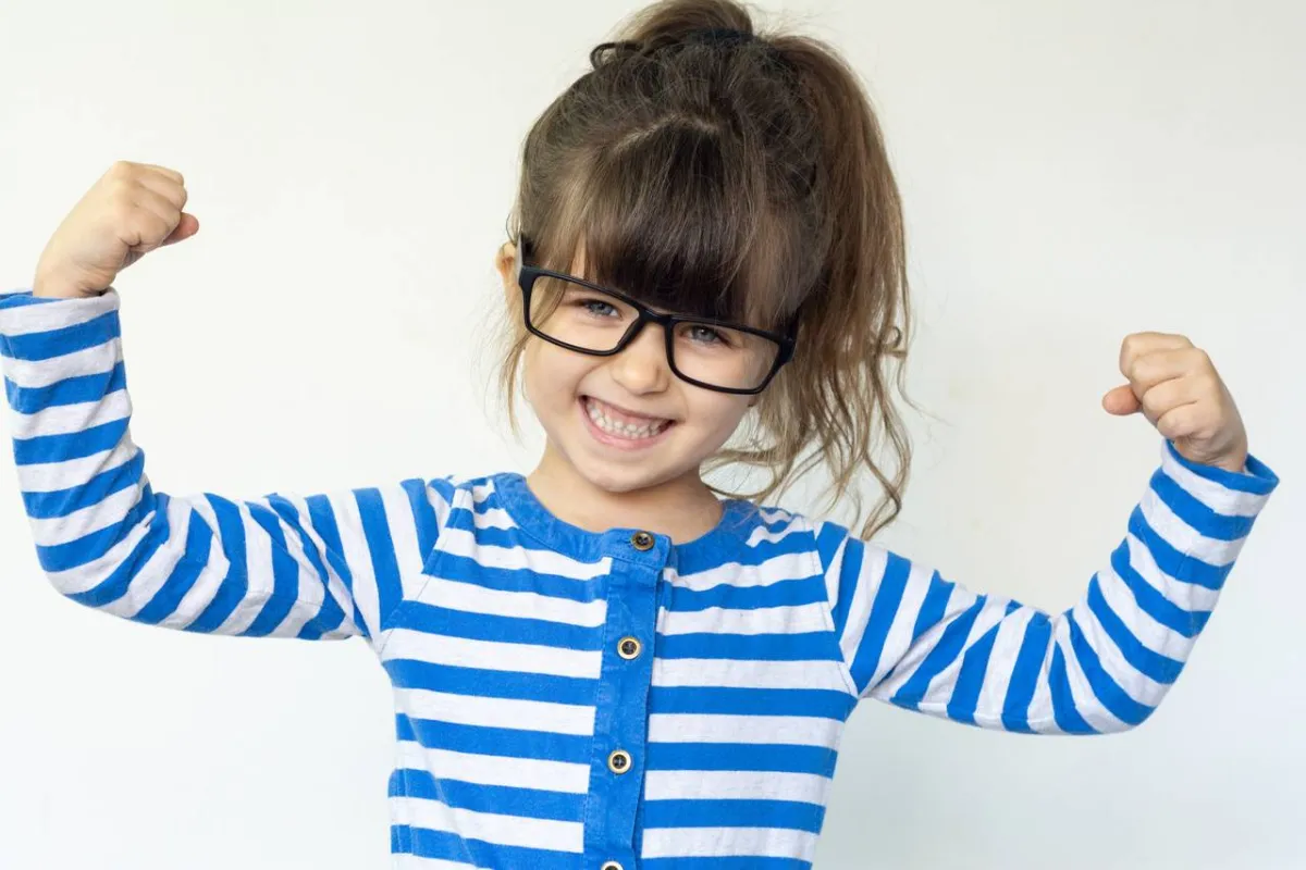 صورة لفتاة حازمة