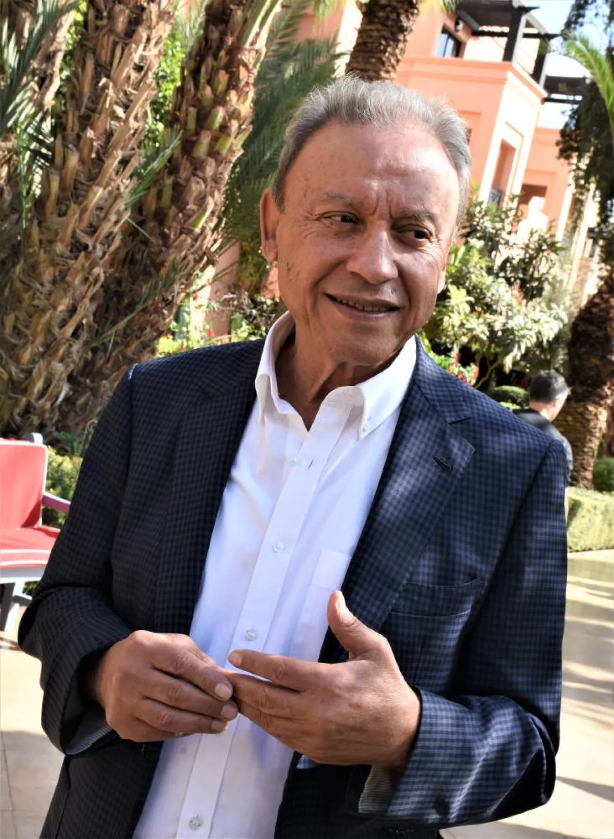   المخرج إدريس المريني- تصوير زليخة اسبدون