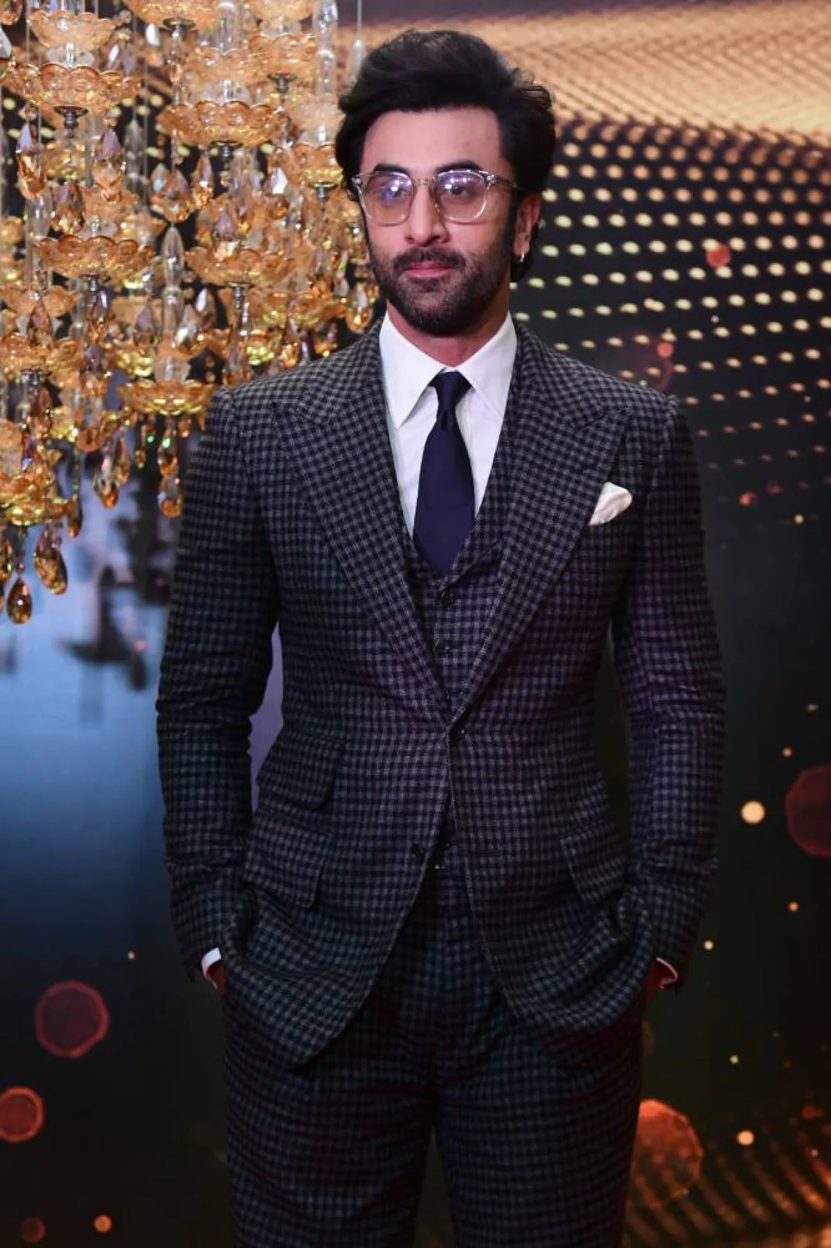 In this picture taken on July 15, 2022, Bollywood actor Ranbir Kapoor attends the ‘HT India's Most Stylish Awards 2022’ ceremony in Mumbai. SUJIT JAISWAL / AFP