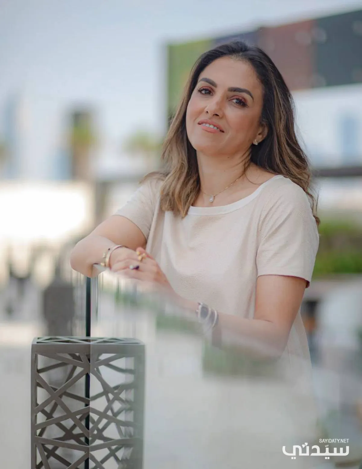 صورة للمصممة رانيا فهمي