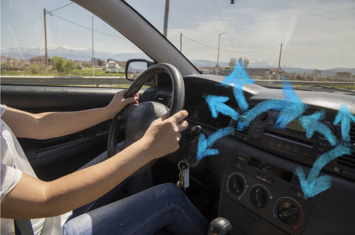 كيفية التخلص من سخونة مقصورة السيارة ؟