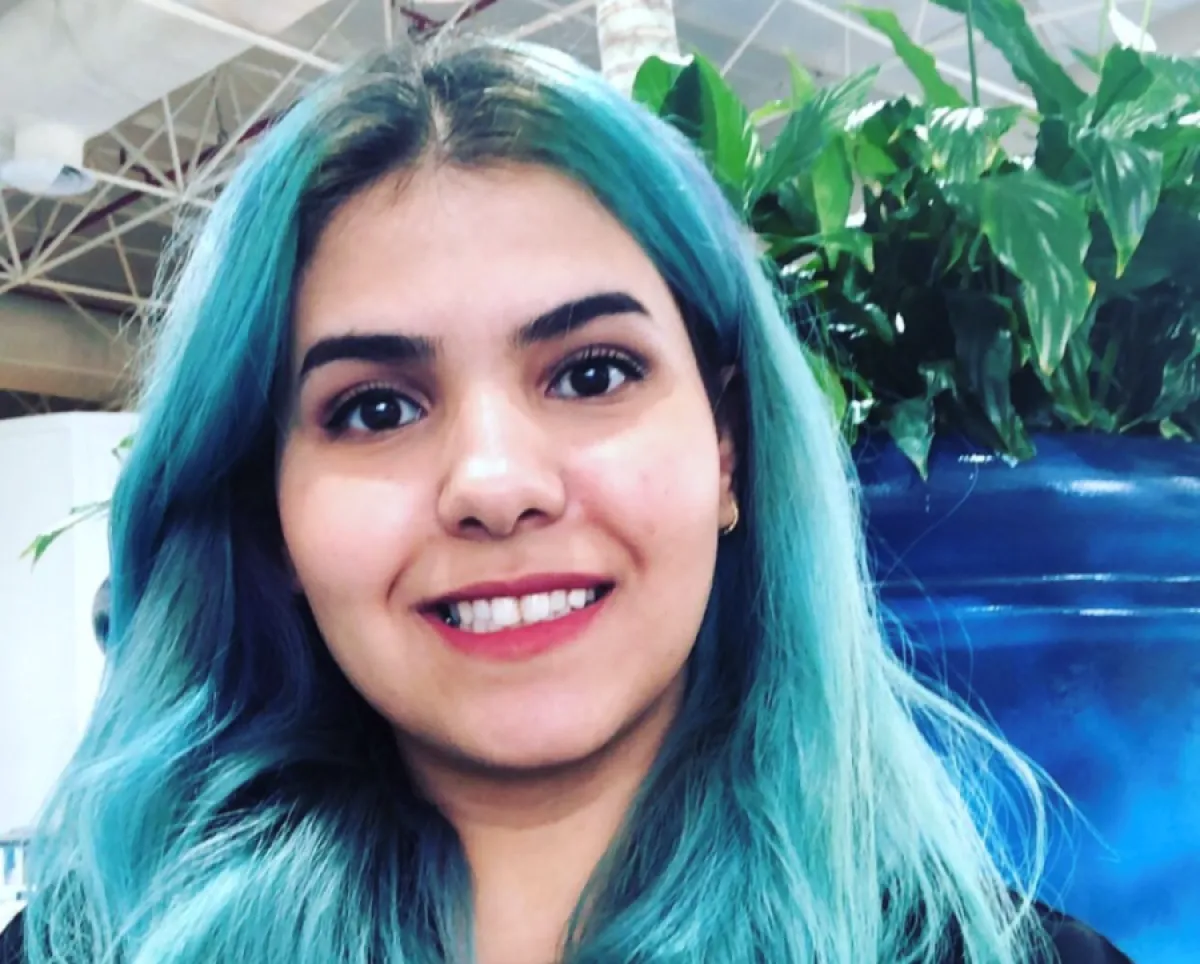 أمنة الزهراني - الصورة من حسابها على الانستجرام