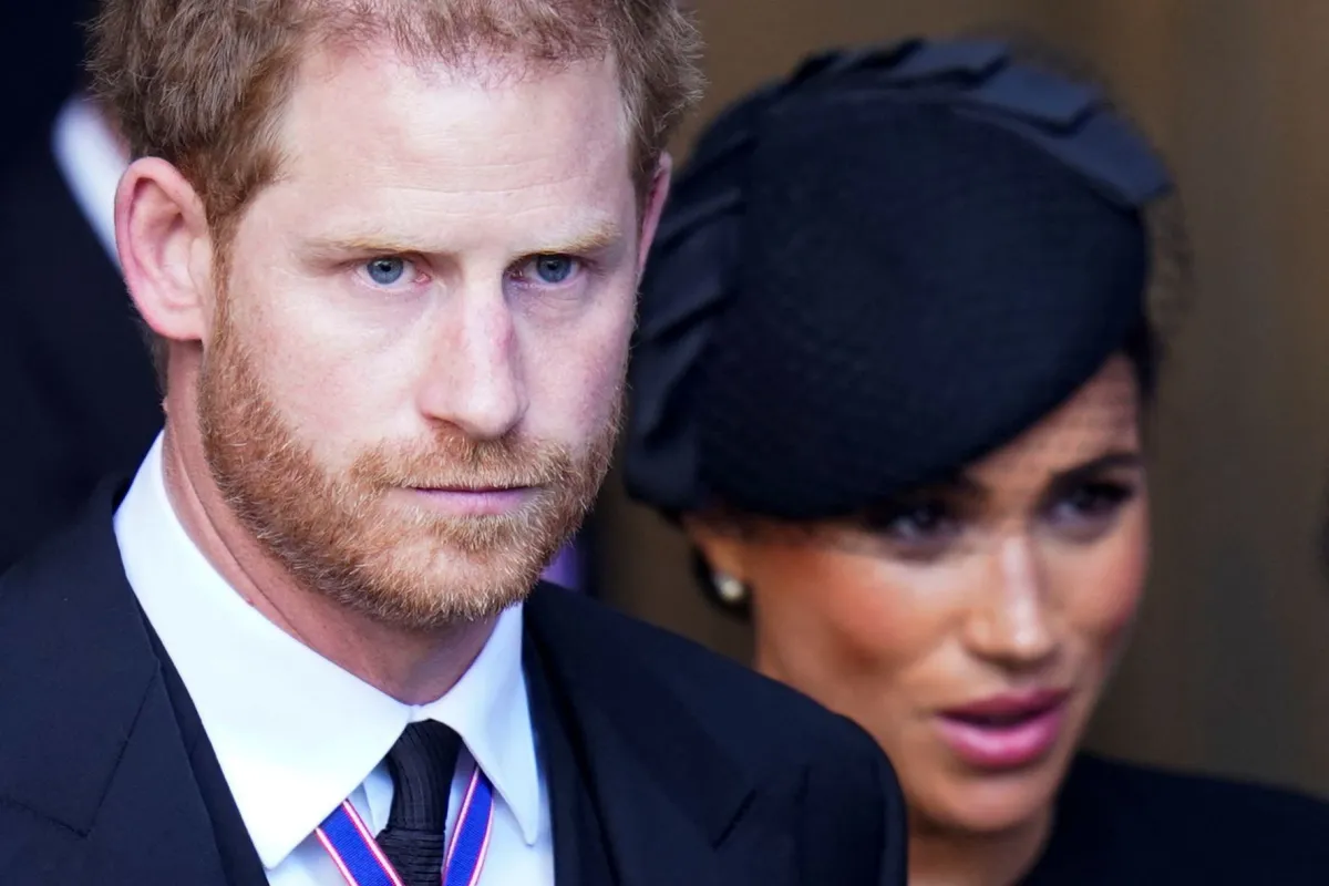 Prince Harry and Meghan, Palace of Westminster in London on September 14, 2022, DANNY LAWSON / POOL / AFP