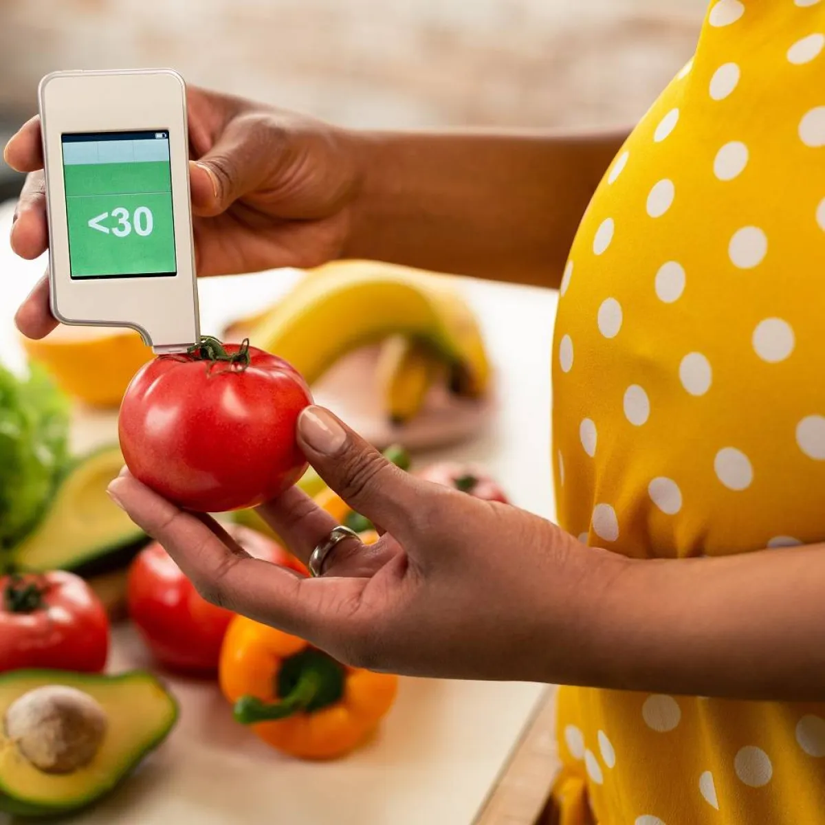 صورة تعبيرية عن القيمة الغذائية للخضروات والفواكه