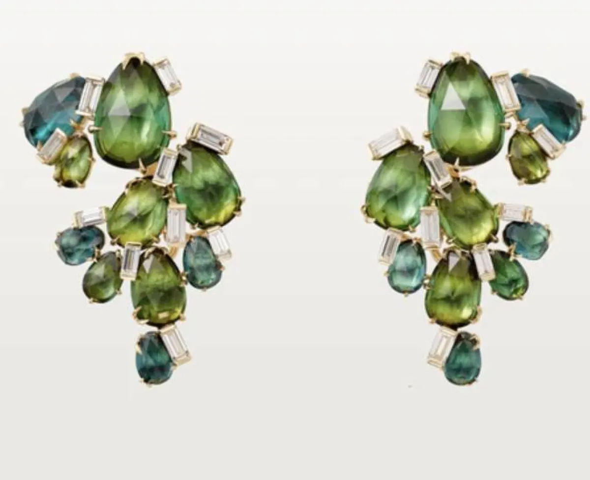 أقراط كاكتوس دو من كارتييه Cartier