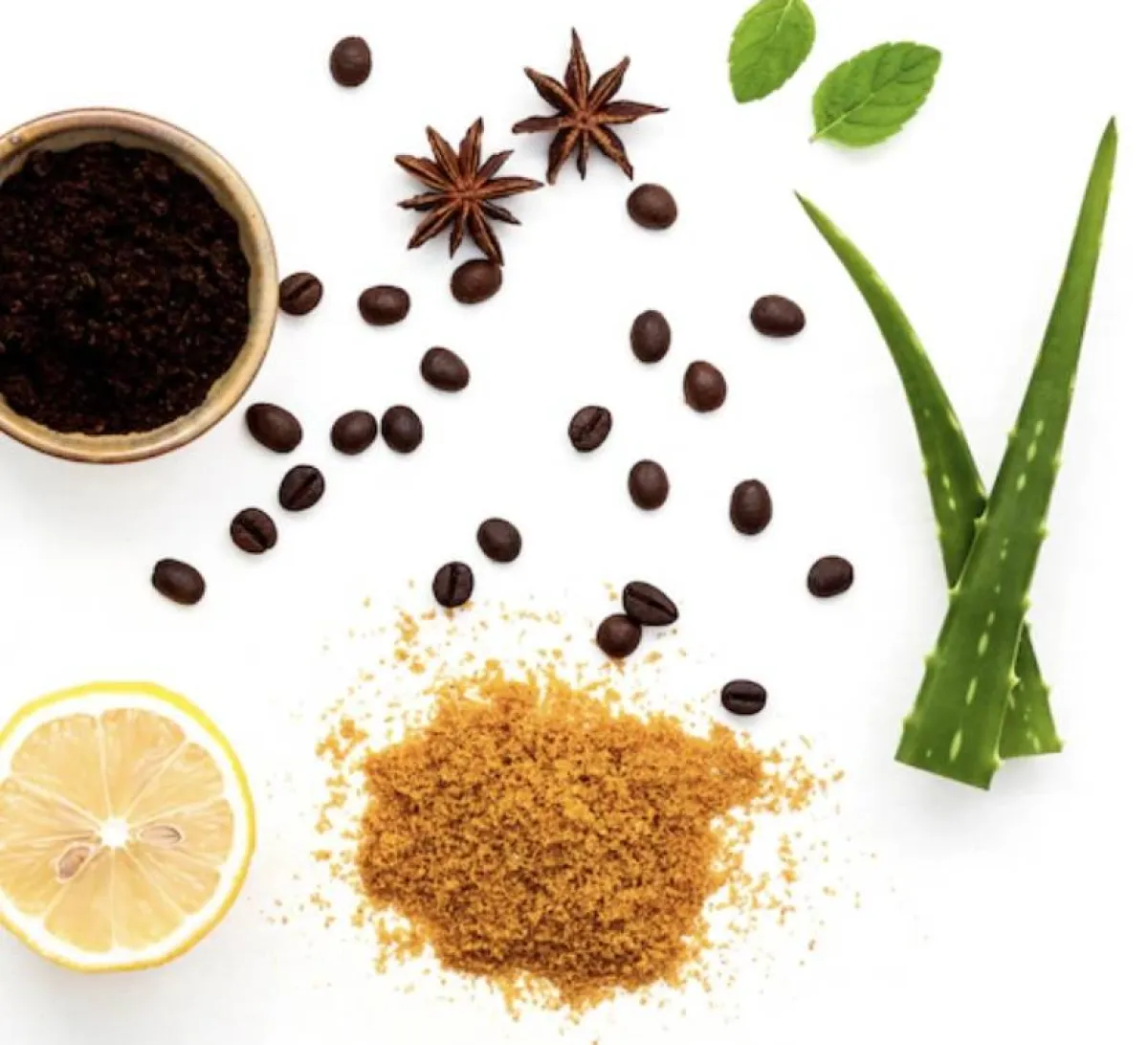 السكر والألوفيرا و الليمون للتخلص من المسامات