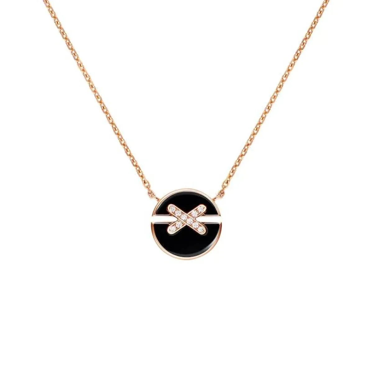 قلادة JEUX DE LIENS HARMONY ONYX من شوميه Chaumet 