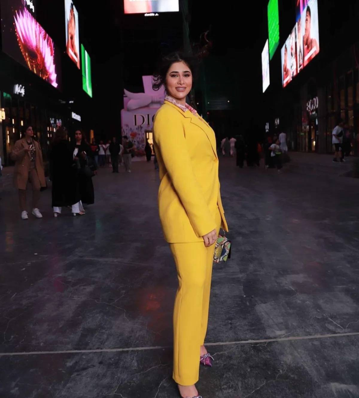 مديحة أحمد - الصورة من حسابها على الانستجرام