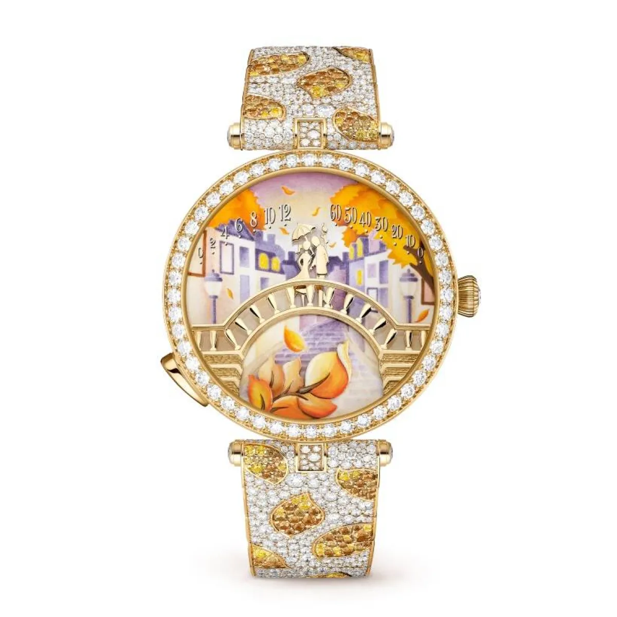 ساعة  Lady Arpels Pont des Amoureux من فان كليف آند أربلز Van Cleef & Arpels