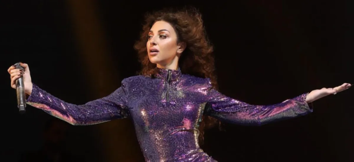 ميريام فارس الصورة من حسابها على الانستغرام