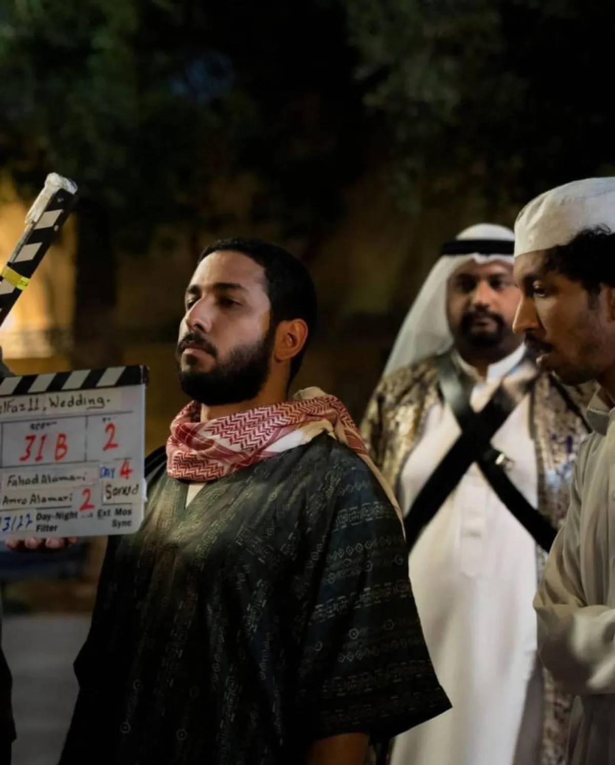 كواليس تصوير فيلم الخلاط - صورة من صفحة الفنان فهد البتيري على انستغرام 