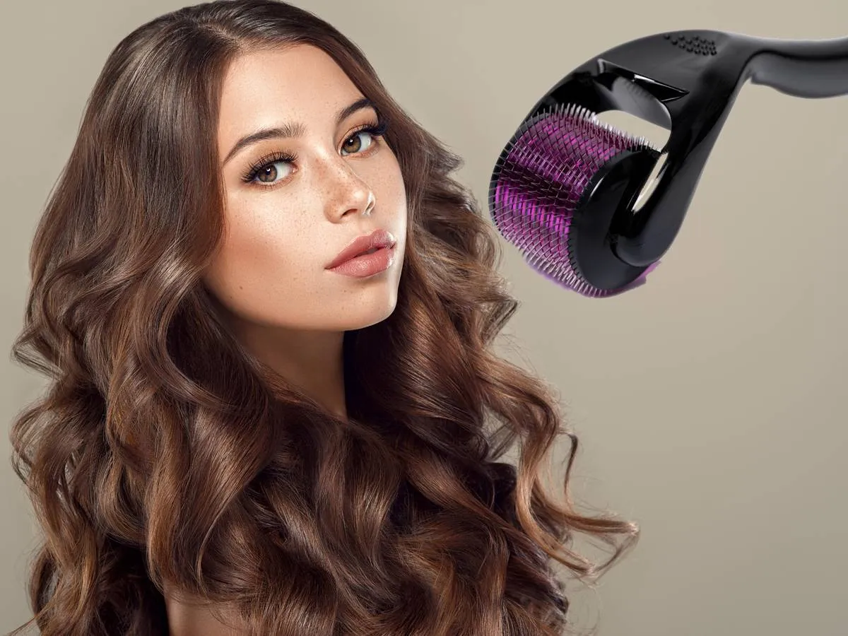 فوائد الديرما رولر للشعر 