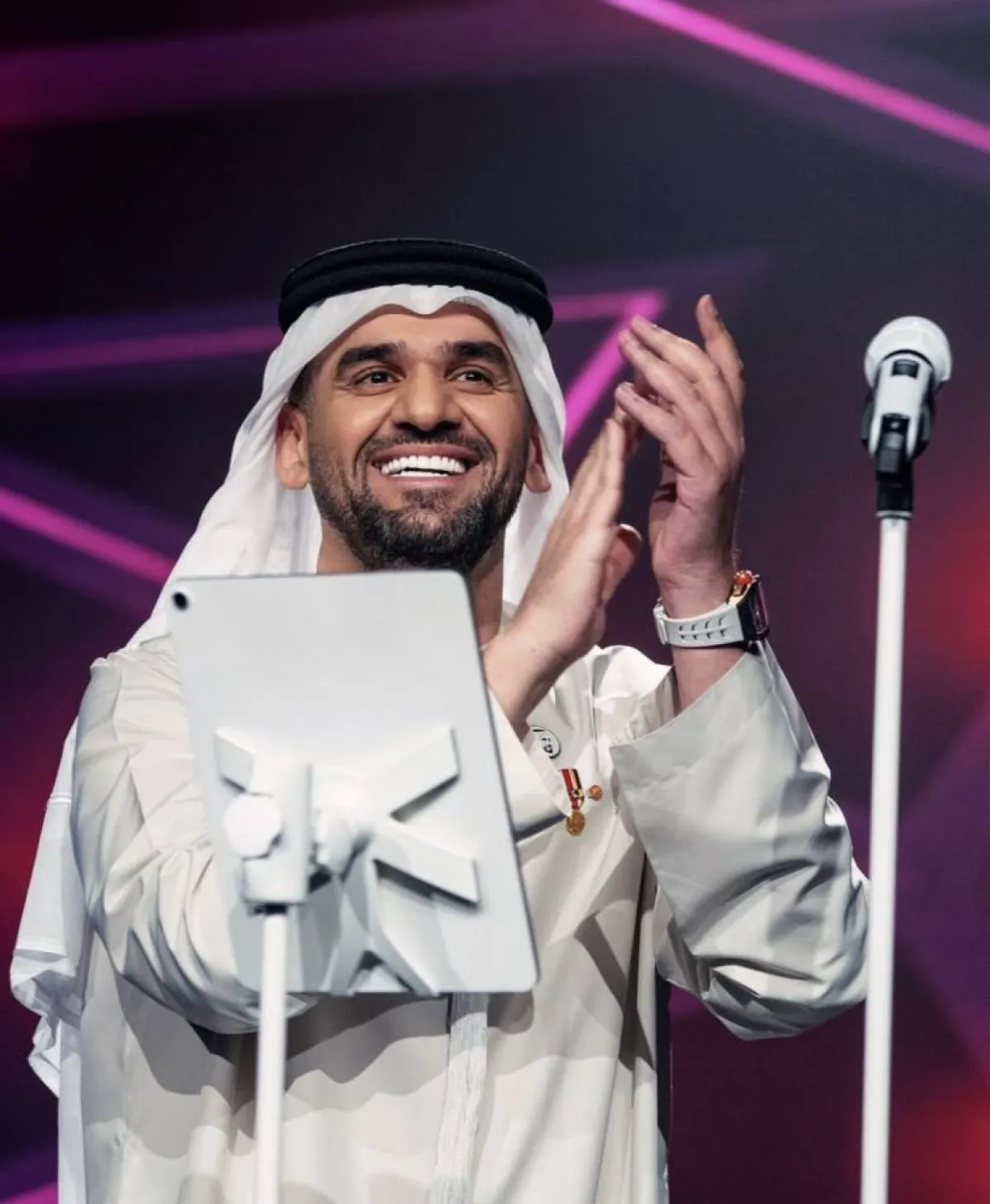 حسين الجسمي - الصورة من حسابه على الانستجرام