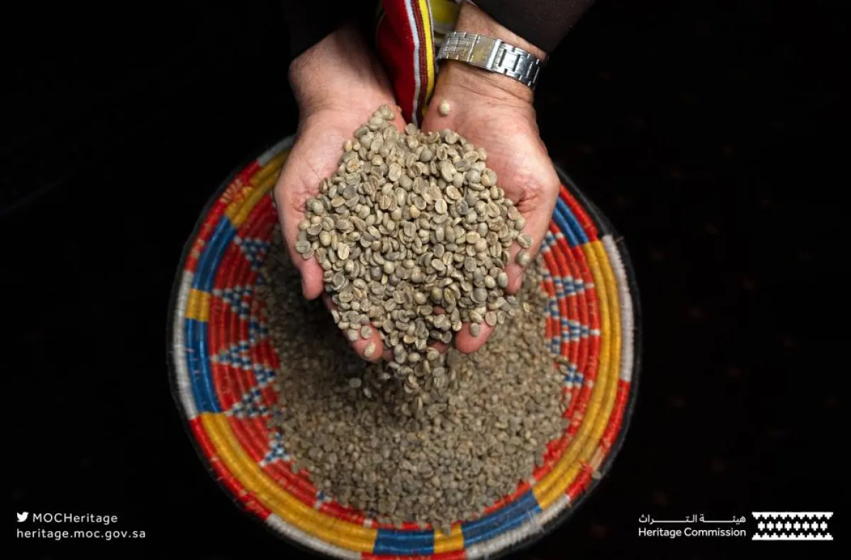 البن الخولاني السعودي - الصورة من حساب هيئة التراث على تويتر