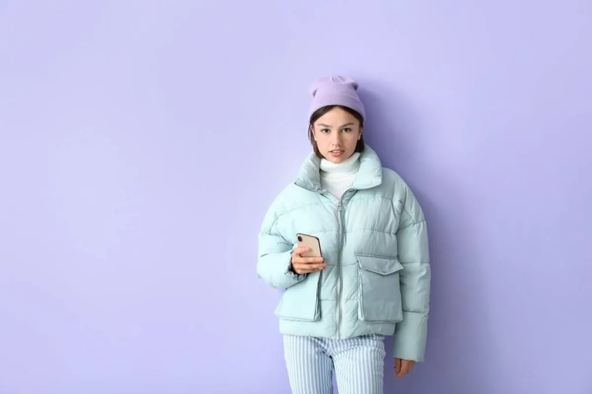 نموذج عن  الجاكيت المنتفخة (بافر)