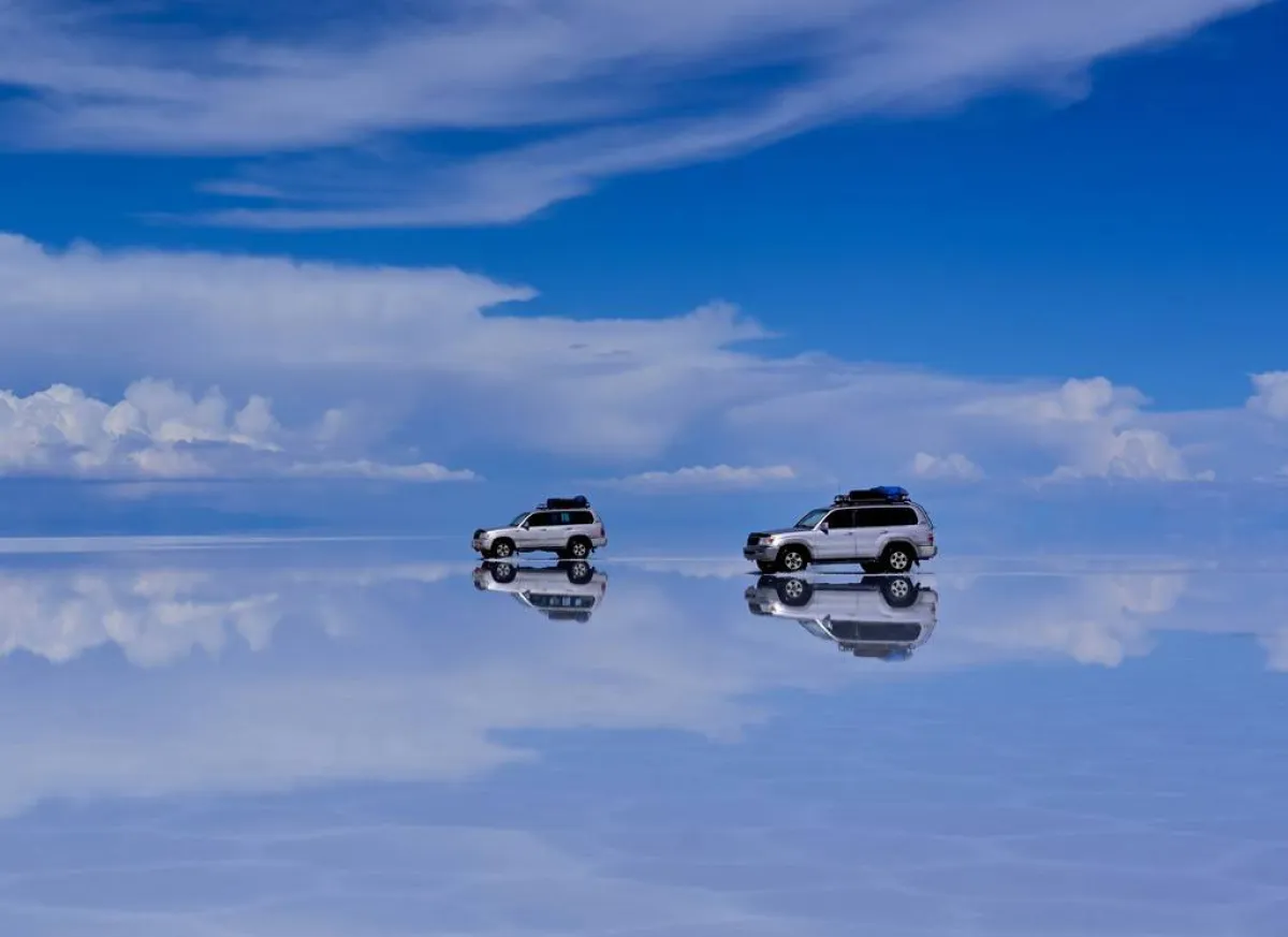 صحراء «سالاردي أويوني» في بوليفيا  