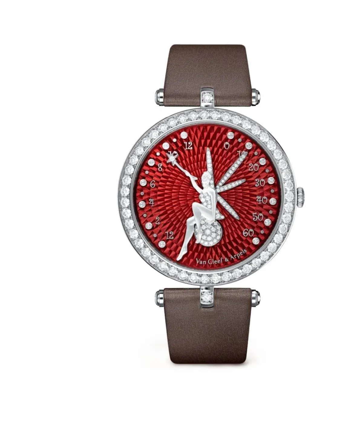 ساعة Lady Arpels Féerie Rouge من فان كليف آند أربلز Van cleef&Arpels 