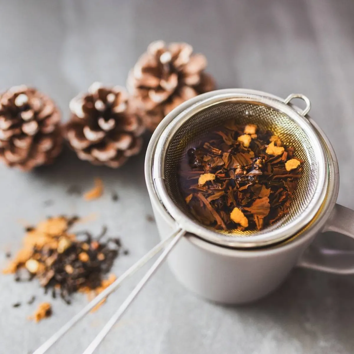 صورة لفنجان من منقوع القرفة