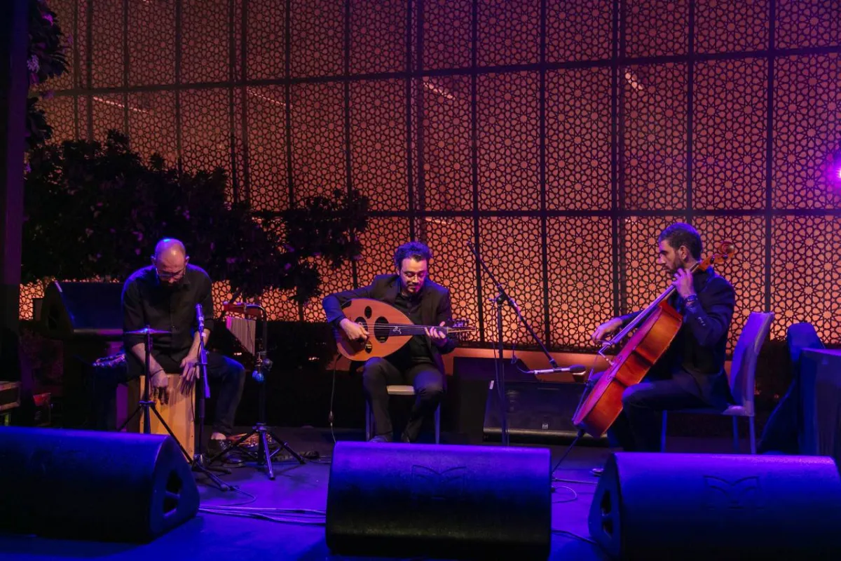 صورة لحفلة موسيقية