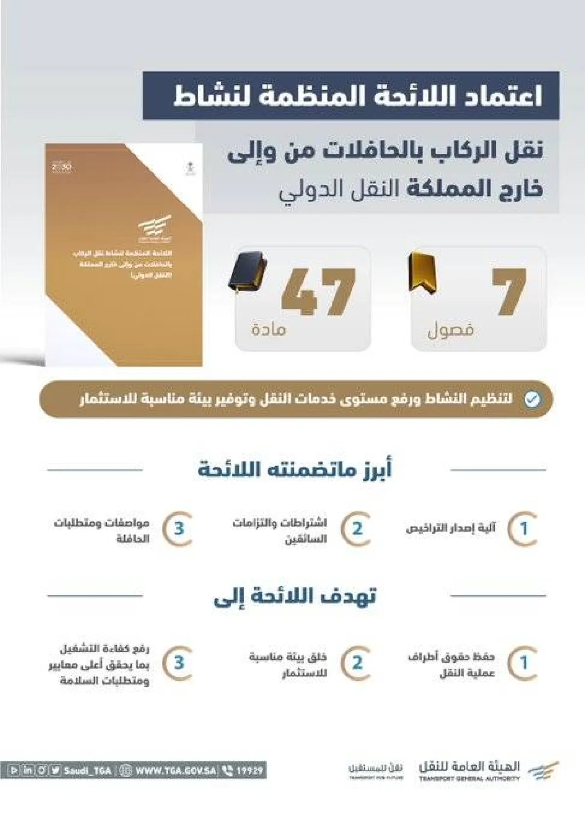 اعتماد اللائحة المنظمة للنقل الدولي للركاب من وإلى السعودية. الصورة من "واس"