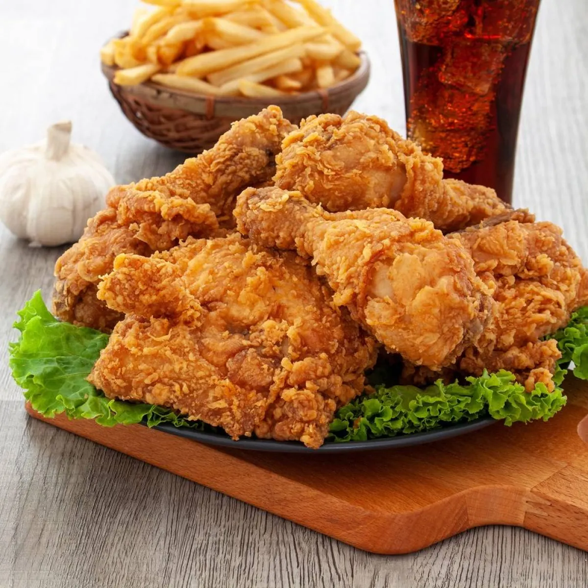 صورة لطبق من المقليات