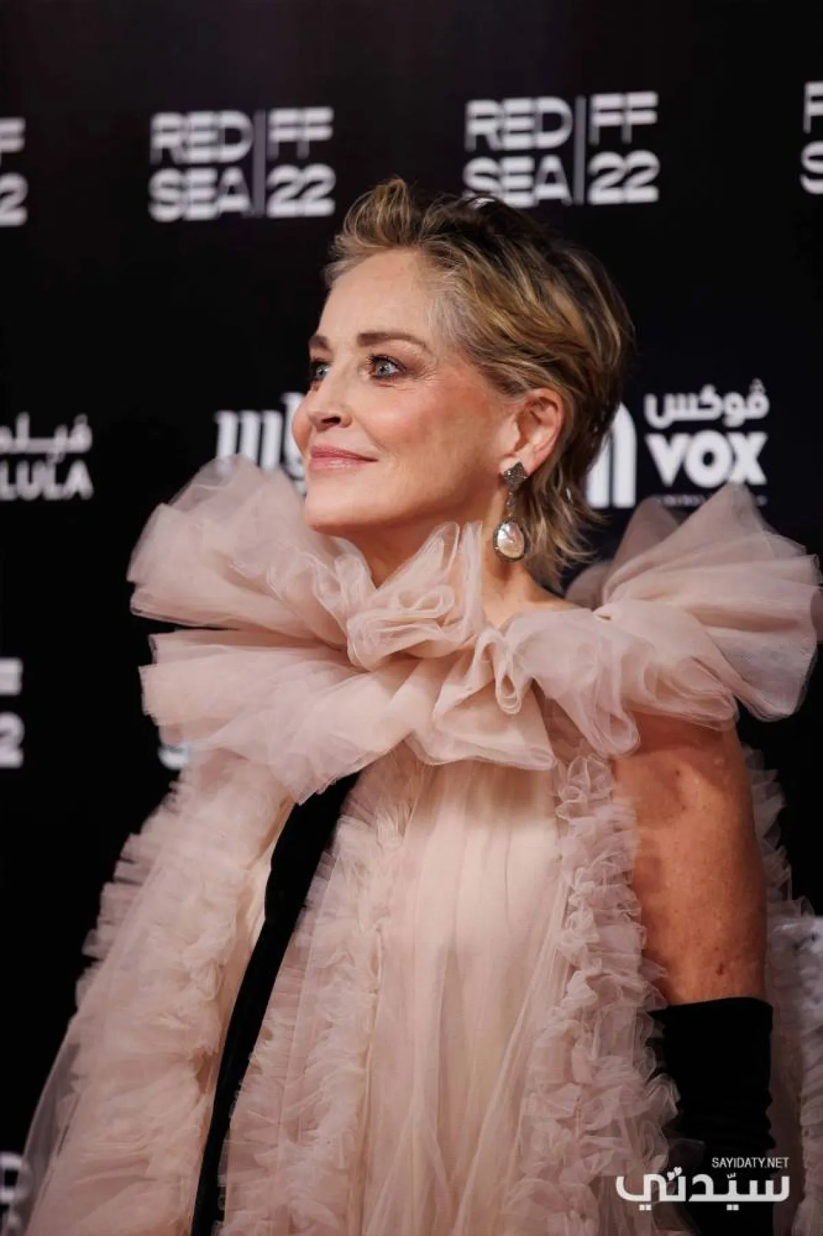 مجوهرات شارون ستون - تصوير عبدالله الفالح