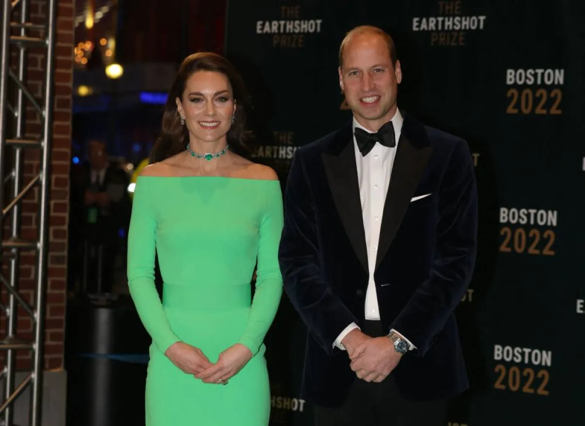 BOSTON, MASSACHUSETTS - DECEMBER 02: Catherine, Princess of Wales and Prince William, Prince of Wales attend The Earthshot Prize 2022 at MGM Music Hall at Fenway on December 02, 2022 in Boston, Massachusetts. Ian Vogler-Pool/Getty Images/AFP POOL / GETTY IMAGES NORTH AMERICA / Getty Images via AFP