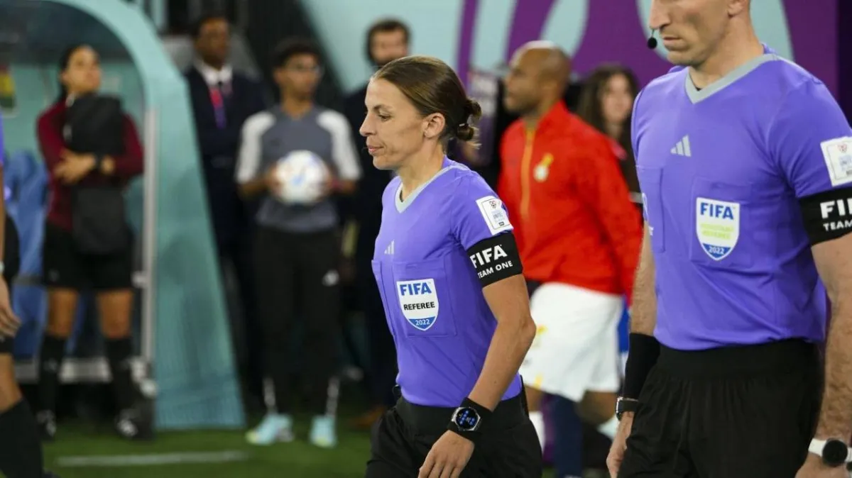 الفرنسية فرابار أول "حكمة رئيسية" في كأس العالم للرجال