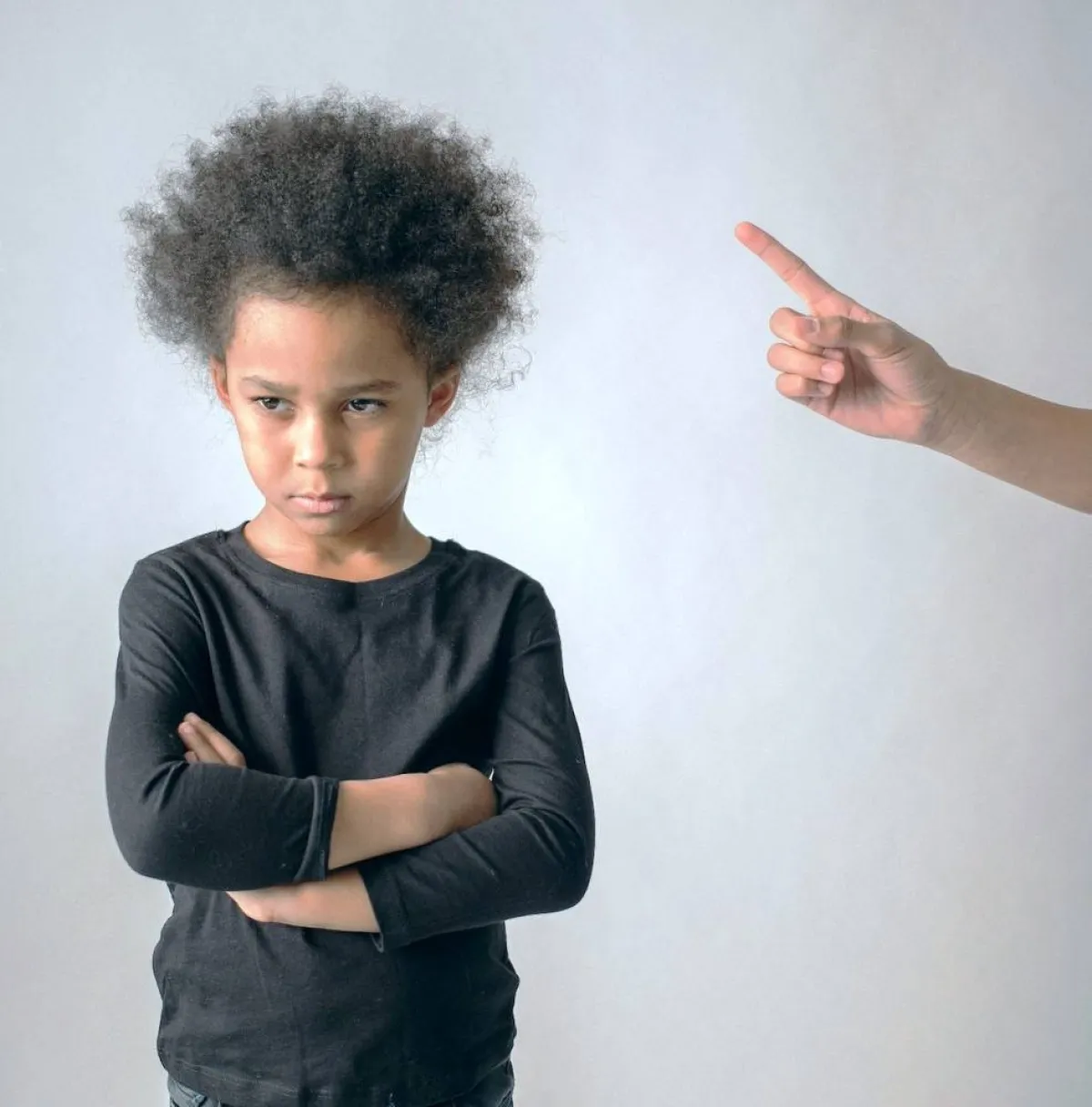 صورة لتوبيخ الطفل