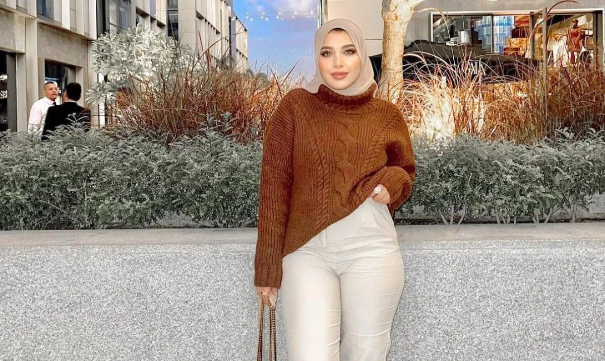 موديلات كنزات صوفية للمحجبات