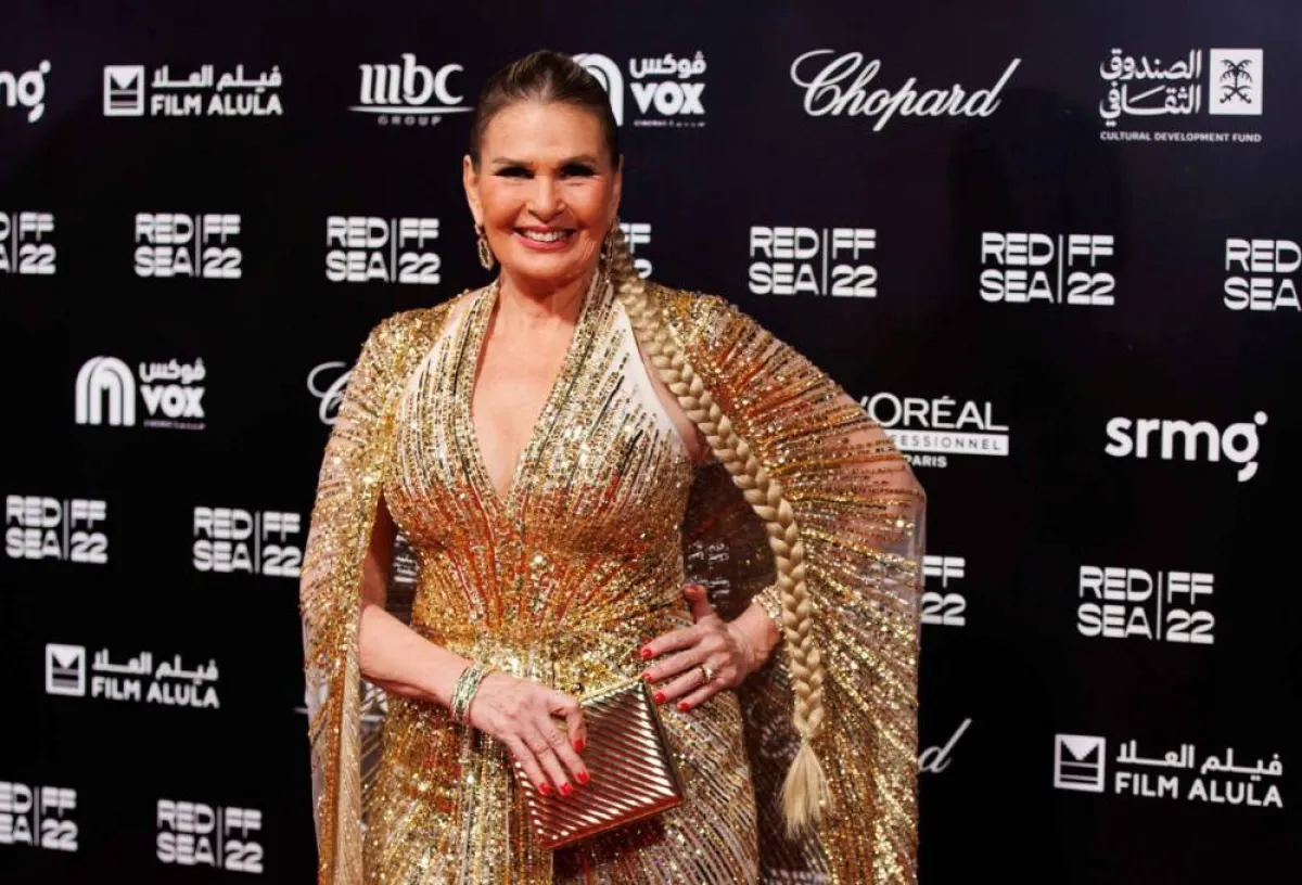 يسرا من حفل افتتاح مهرجان البحر الأحمر السينمائي - تصوير: عبدالله الفالح