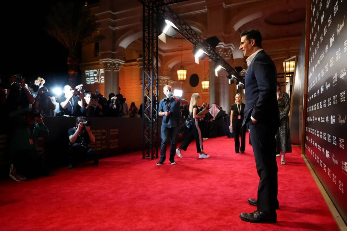 Indian Canadian actor and film producer Akshay Kumar poses on the Red Carpet on the third day of the Red Sea International Film Festival, in the Saudi Red Sea port city of Jeddah on December 3, 2022. PATRICK BAZ / Red Sea Film Festival
