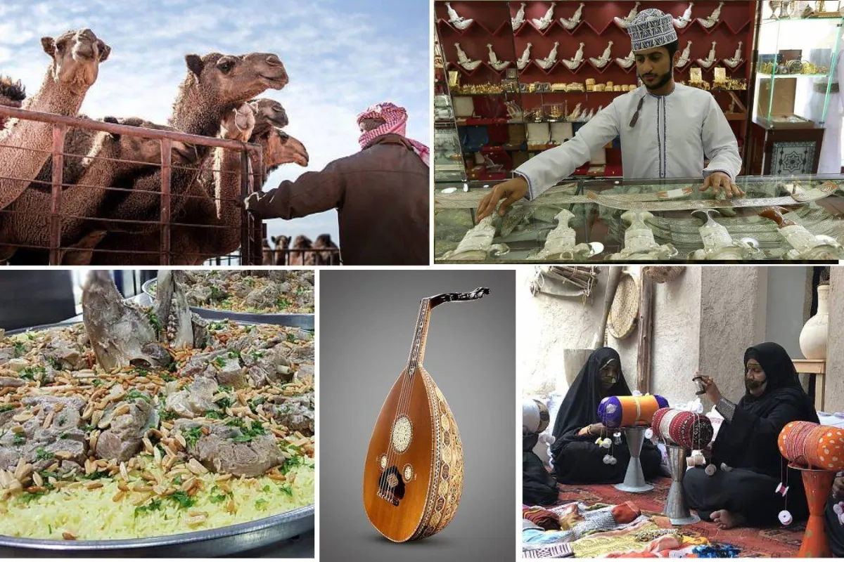 المنسف الأردني والعود السوري وتطريز التلي الإماراتي والخنجر العماني وحداء الإبل في قائمة اليونسكو