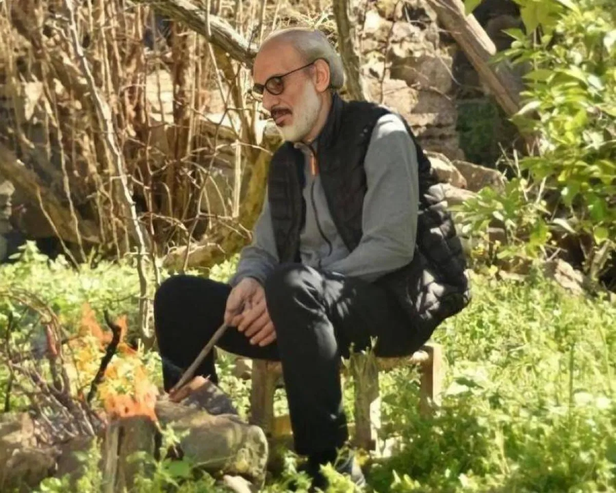 غسان مسعود - الصورة من حساب مسلسل "مقابلة مع السيد" آدم على فيسبوك