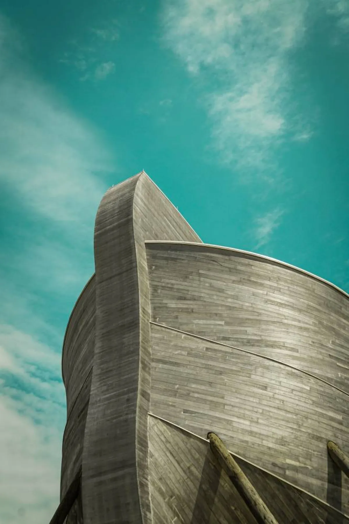 صورة تصورية لسفينة نوح